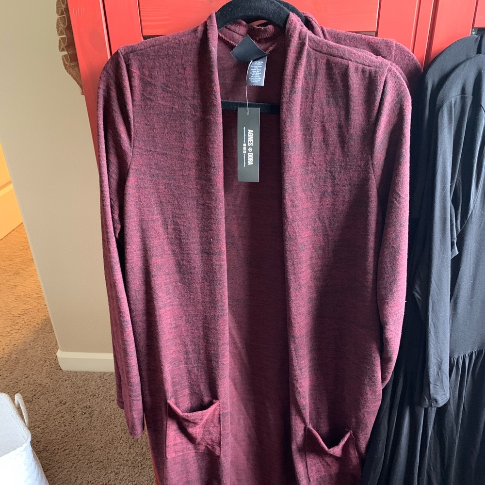 NWT Duster Sweater-Agnes and Dora
